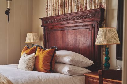 A double bedroom at Harold House, Isle of Wight