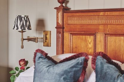 A double bedroom at Harold House, Isle of Wight