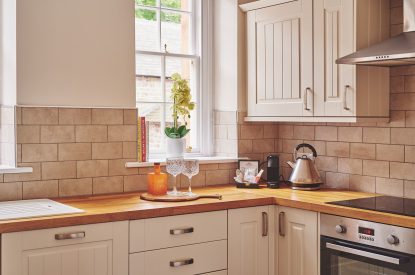 The kitchen at Coach House, Cumbria