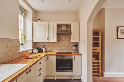 The kitchen at Coach House, Cumbria