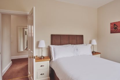 A bedroom at Coach House, Cumbria