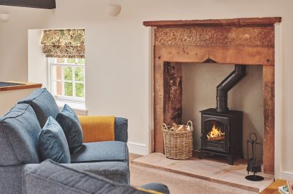 The living room at Clock Tower, Cumbria