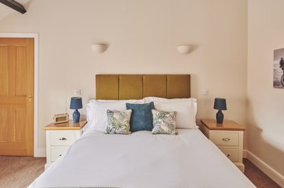 A bedroom at Clock Tower, Cumbria