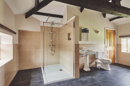 A bathroom at Engineer, Cumbria