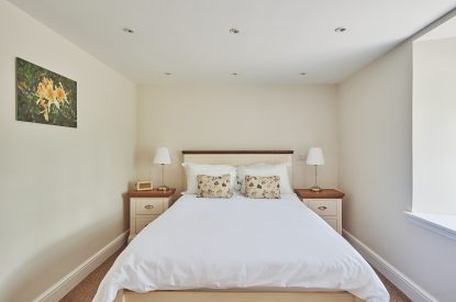A bedroom at Gardeners Cottage, Cumbria