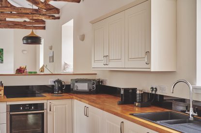 The kitchen at Gardeners Cottage, Cumbria