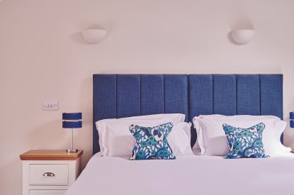 A bedroom at Grooms Quarters, Cumbria