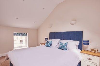 A bedroom at Grooms Quarters, Cumbria