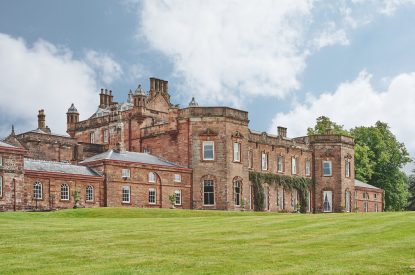 The exterior of the estate at Grooms Quarters, Cumbria