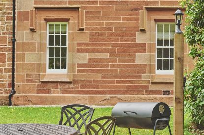 The garden at Middle Lodge, Cumbria