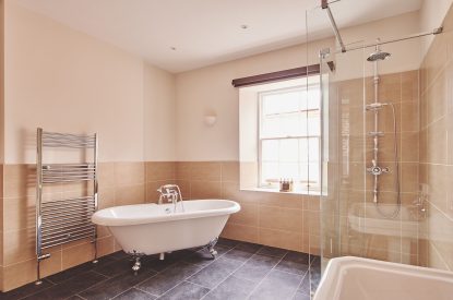 A bathroom at Salutation, Cumbria