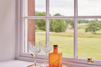 A bedroom at Salutation, Cumbria