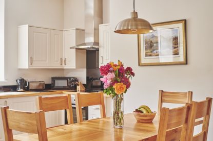 The dining room at Sir Walter Scott, Cumbria