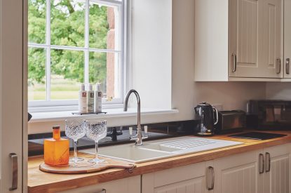 The kitchen at Sir Walter Scott, Cumbria
