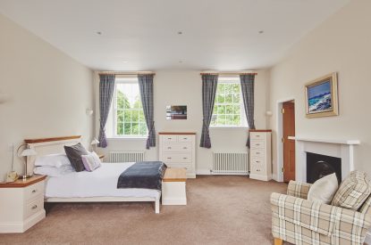 A bedroom at Sir Walter Scott, Cumbria