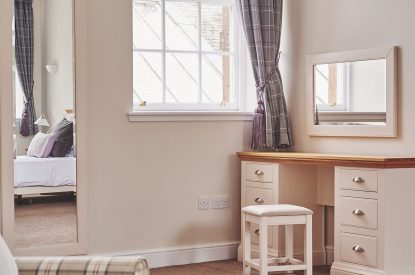 A bedroom at Sir Walter Scott, Cumbria