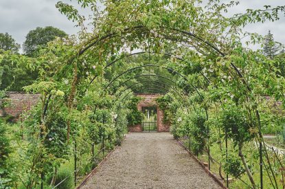 The gardens at Sir Walter Scott, Cumbria