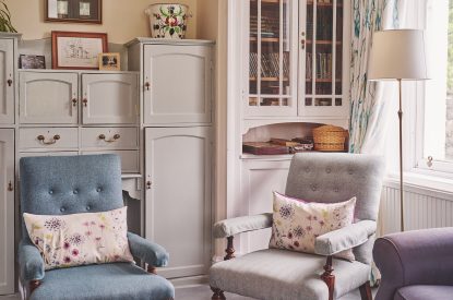 The snug at Glenshee House, Perthshire