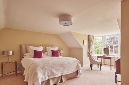 A bedroom at Glenshee House, Perthshire
