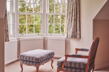 A bedroom at Glenshee House, Perthshire