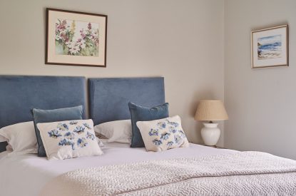 A bedroom at Glenshee House, Perthshire