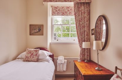 A bedroom at Glenshee House, Perthshire