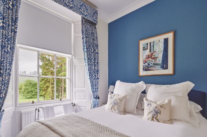 A bedroom at Glenshee House, Perthshire