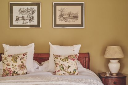 A bedroom at Glenshee House, Perthshire