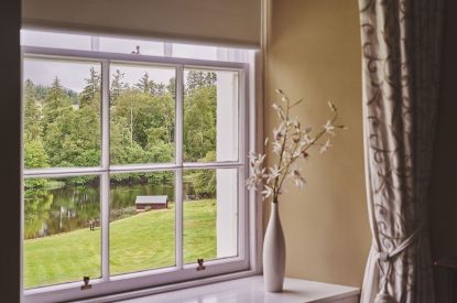 The view from Glenshee House, Perthshire