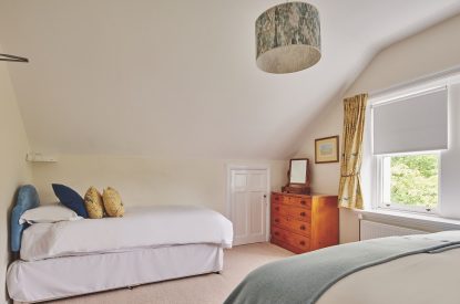 A bedroom at Glenshee House, Perthshire