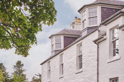The exterior of Glenshee House, Perthshire