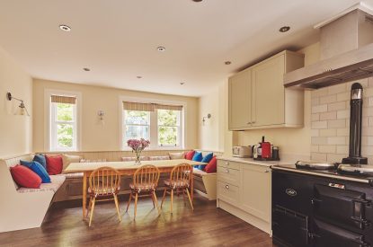 The kitchen at Glenshee House, Perthshire