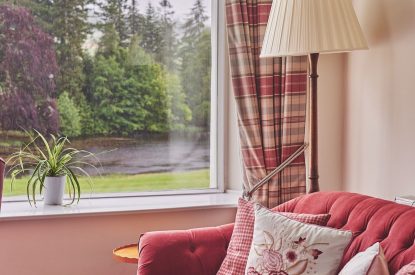 The view from Glenshee House, Perthshire