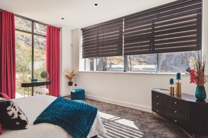 A bedroom at Reservoir View, Somerset