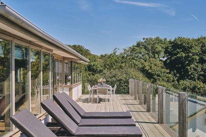 Sunlounges at Beach View, Pembrokeshire