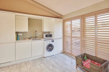 The utility room at Beach View, Pembrokeshire