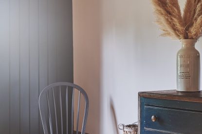 The living room at Farmstay Retreat, Hampshire