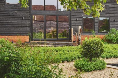 The exterior of Farmstay Retreat, Hampshire