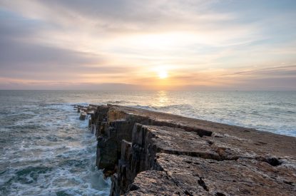 The beach near to Sandy Toes, Northumberland