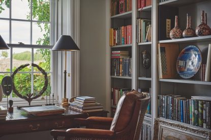 The office at America Farm, Oxfordshire