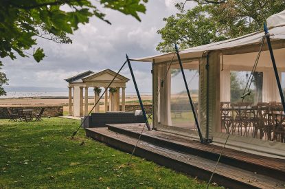 The gardens at Queen Anne Estate, Vale of Glamorgan