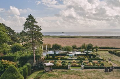 The gardens at Queen Anne Estate, Vale of Glamorgan