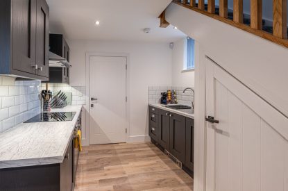 The kitchen at The Lee, Yorkshire