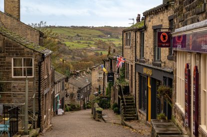 The local town near to The Lee, Yorkshire
