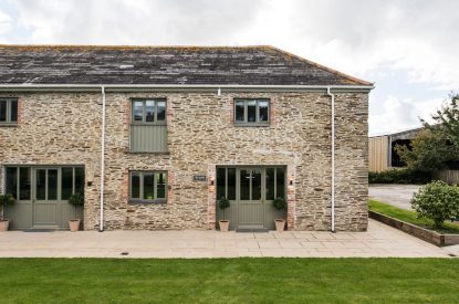 The exterior of Padstone Manor, Cornwall