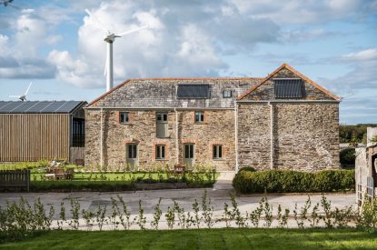 The exterior of Padstone Manor, Cornwall