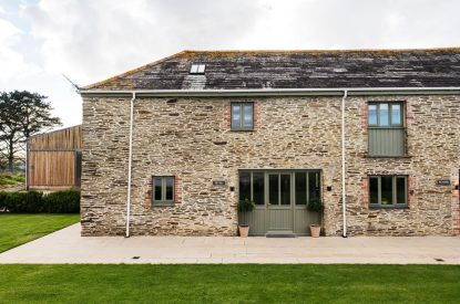 The exterior of The Mill, Cornwall