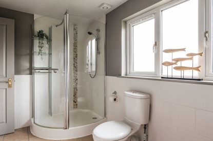 The bathroom at The Nooke, Cornwall