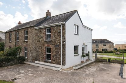 The exterior of The Nooke, Cornwall