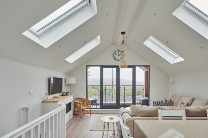 The kitchen at Ty Florence, Gower